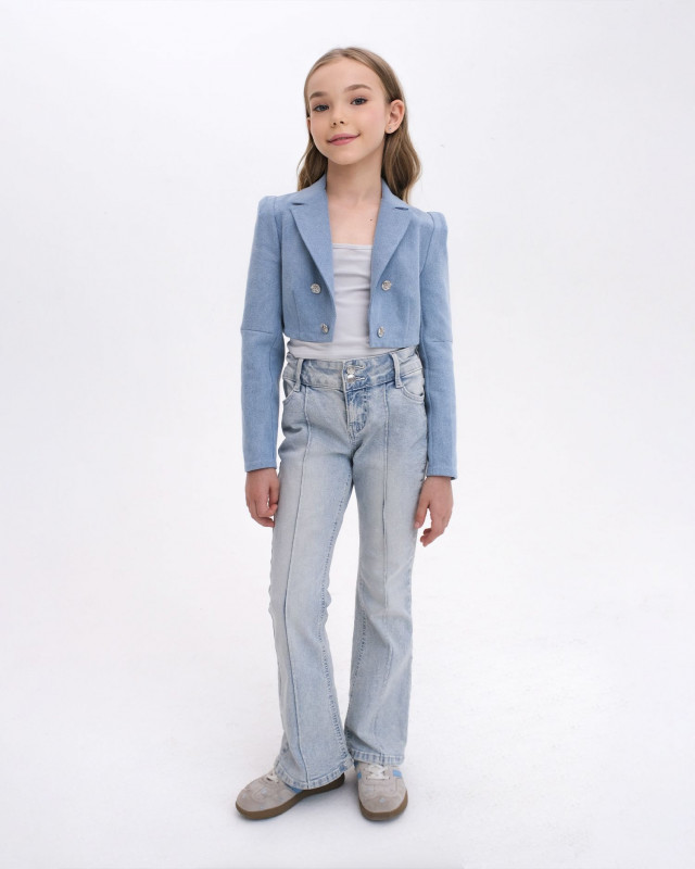 Пиджак Sky Ivory Denim Детский, основной вид