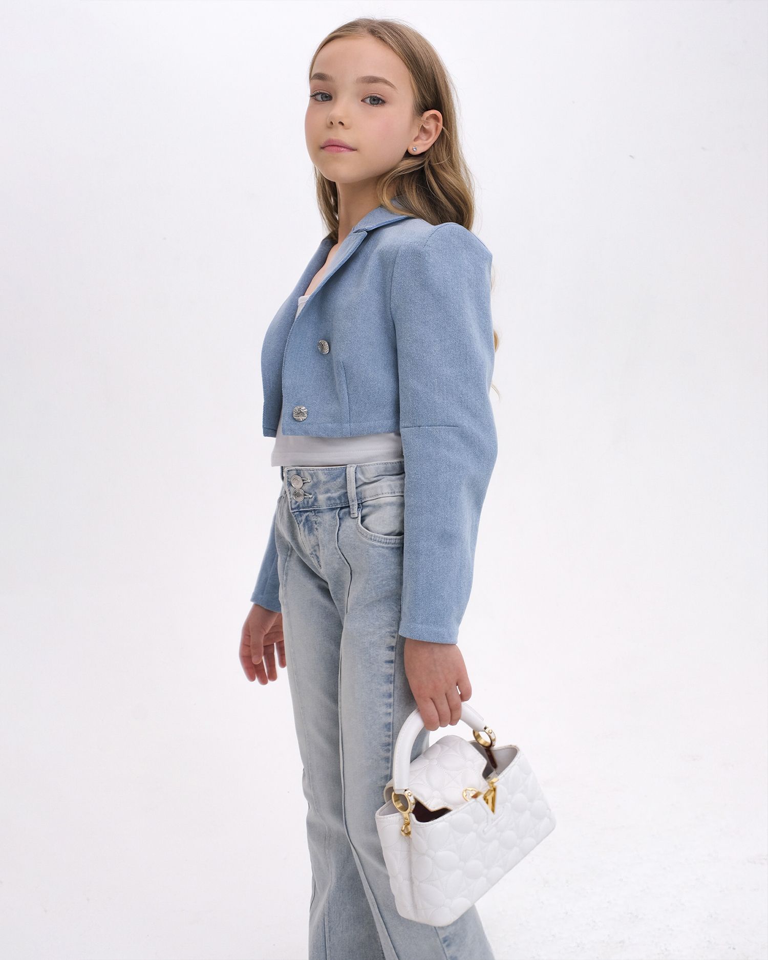 Пиджак Sky Ivory Denim Детский